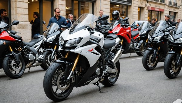 Le marché de la moto sportive en France